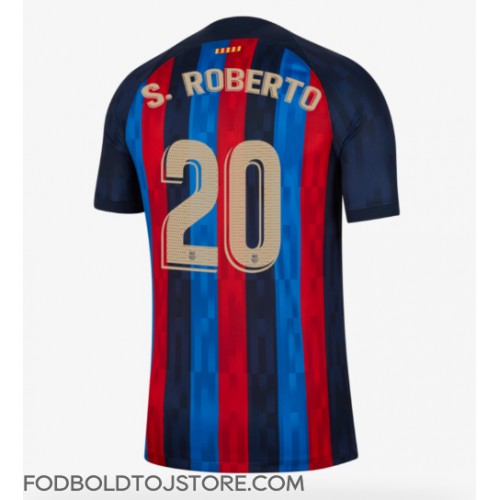 Barcelona Sergi Roberto #20 Hjemmebanetrøje 2022-23 Kortærmet